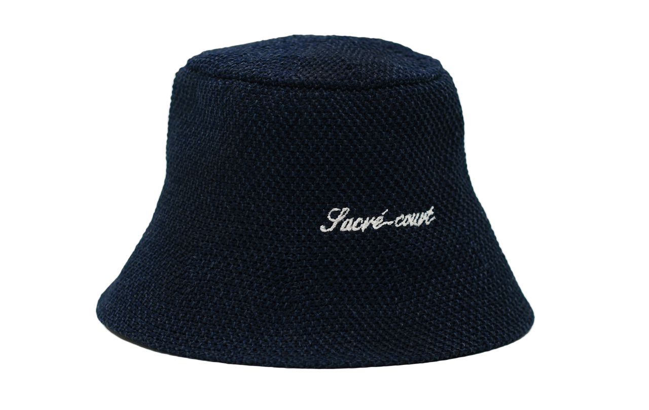 INCA BUCKET HAT IN NAVY BLUE