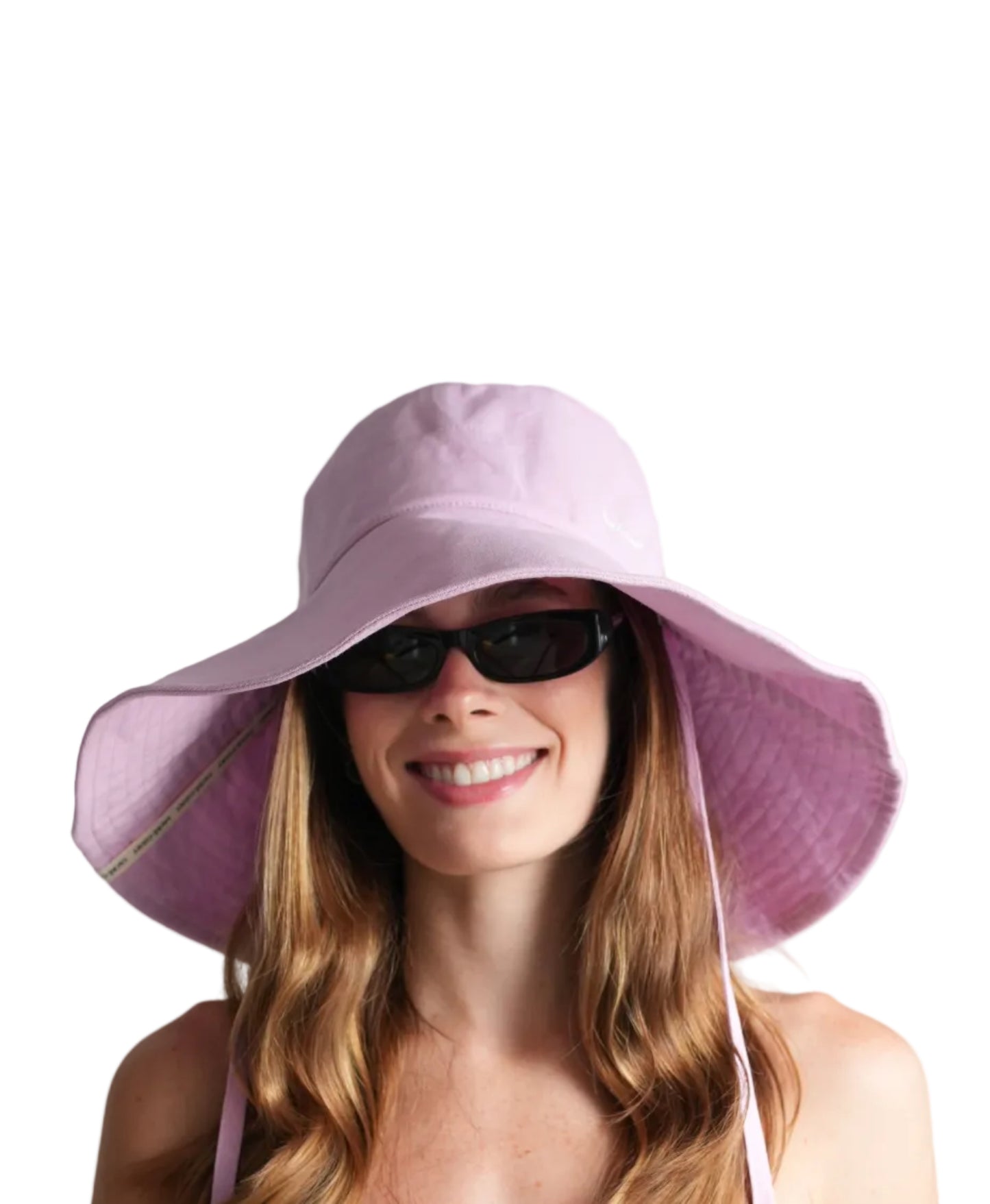 OVERSIZED BUCKET HAT IN LILA