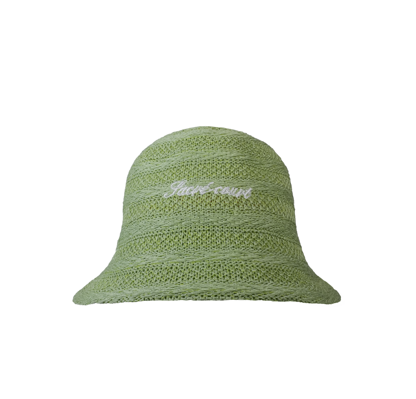 FLUFFY HAT IN APPLE GREEN