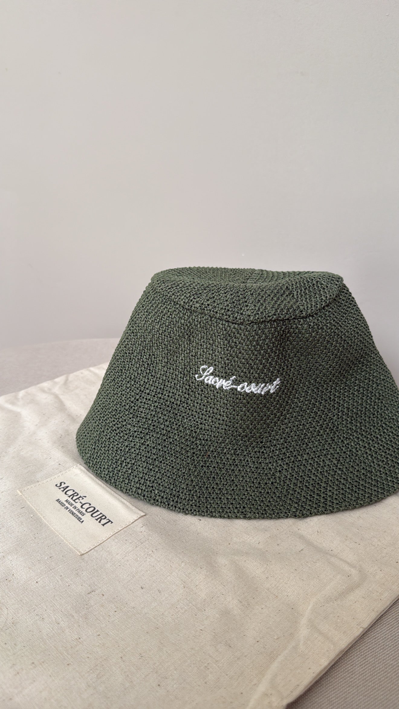 INCA BUCKET OLIVE GREEN