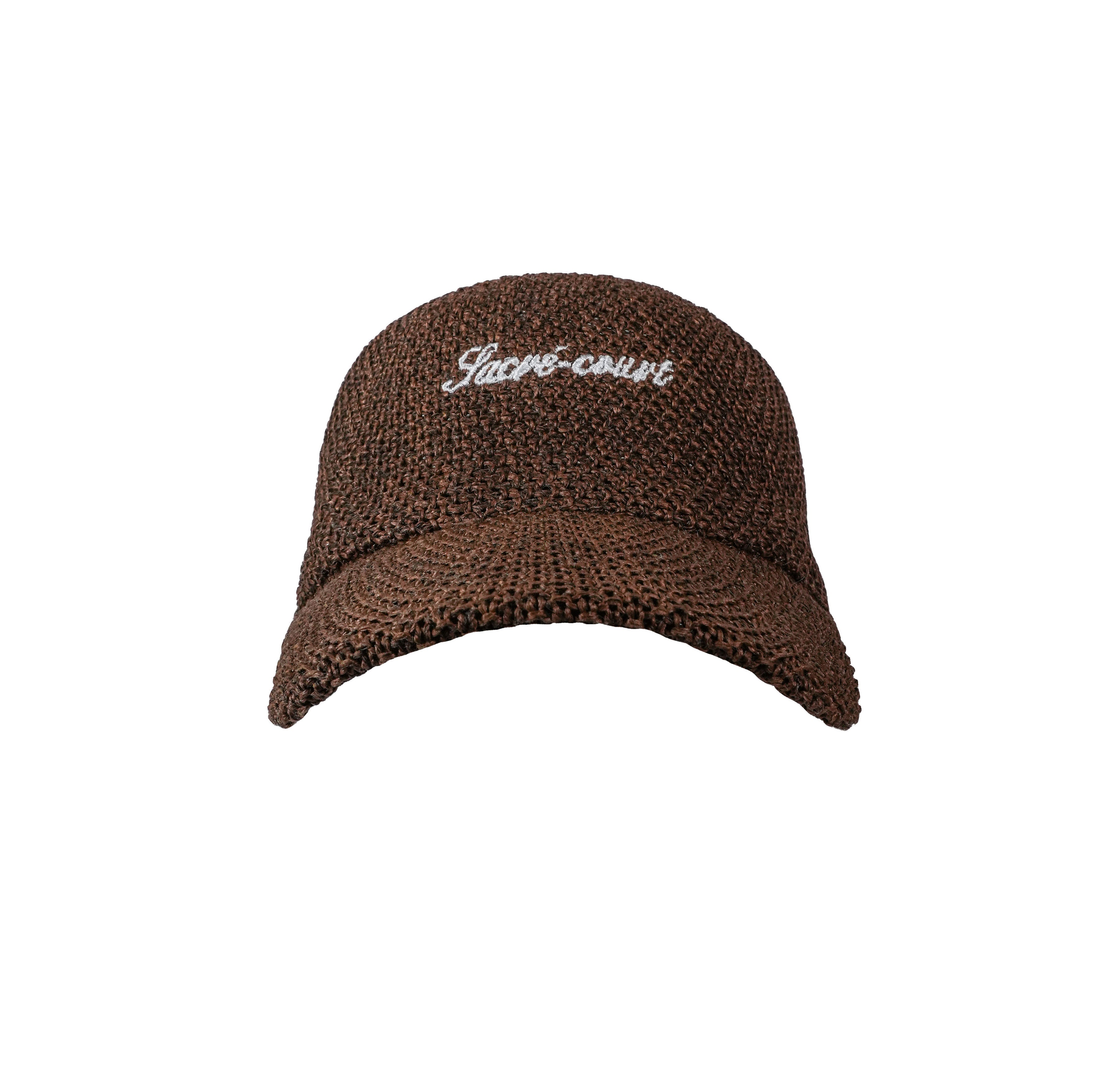 INCA CAP IN DARK BROWN – SACRE-COURT