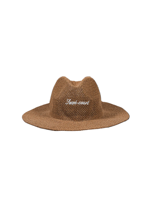 INCA FEDORA IN DARK BEIGE
