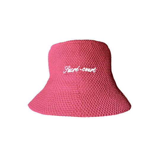 INCA BUCKET HAT IN PINK