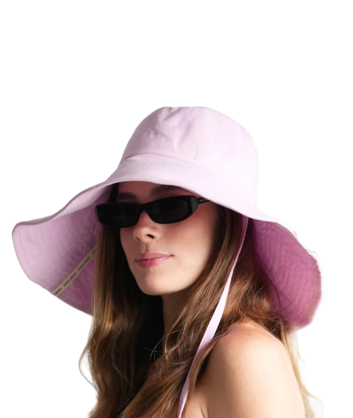 OVERSIZED BUCKET HAT IN LILA